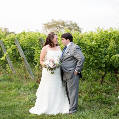 Wedding at Saltwater Farm Vineyard
Amy & Bob are married: a sneak peek!